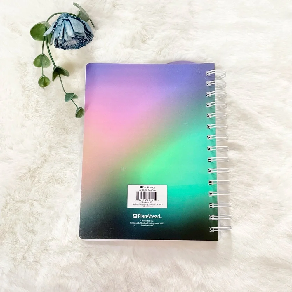 New with tags 160 page Spiral Journal “ Believe in yourself “ pocket in front.